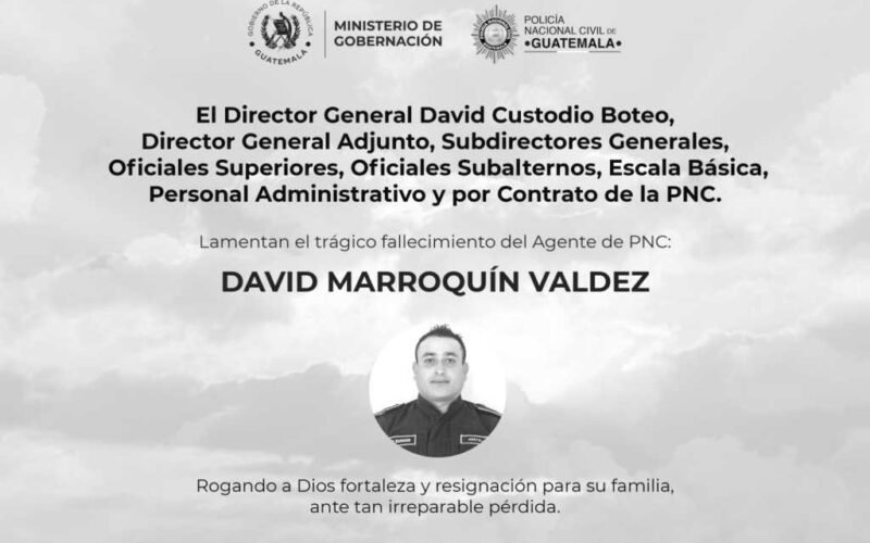 Policía muere atropellado durante operativo contra carreras clandestinas en zona 14