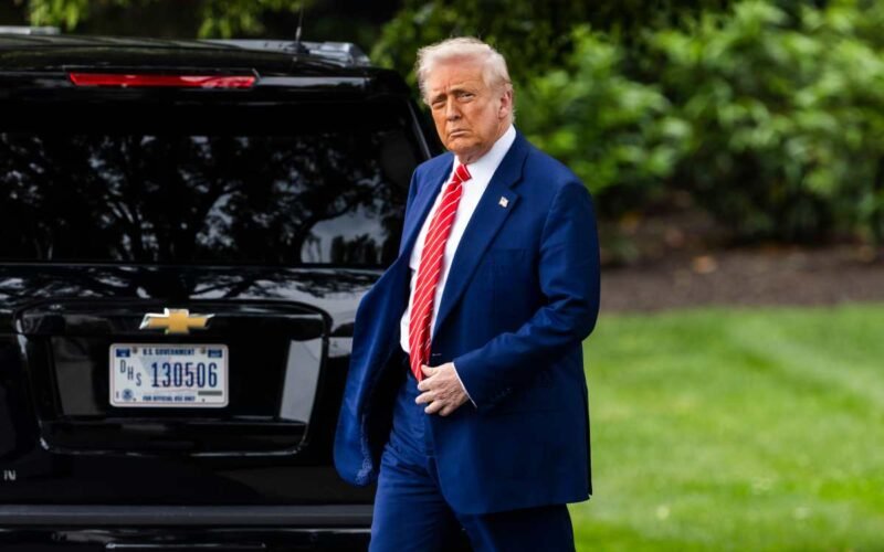 Trump duplicará los aranceles al acero y aluminio el miércoles, pero exime a Reino Unido