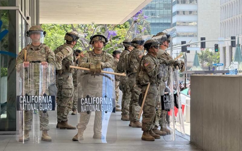 Unos 700 marines se unen al despliegue de la Guardia Nacional en Los Ángeles