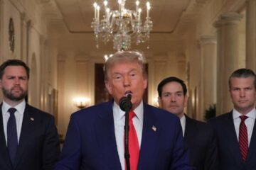 “Quiero agradecer a Irán por avisarnos”, dice Trump por ataque a base de EE. UU. en Catar y afirma que bombardeo fue “débil”