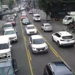 Hechos de violencia y accidentes provocan caos vial en la capital