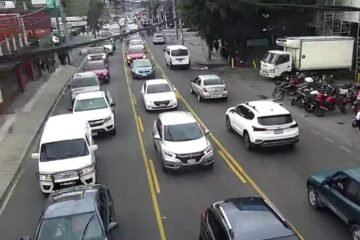 Hechos de violencia y accidentes provocan caos vial en la capital