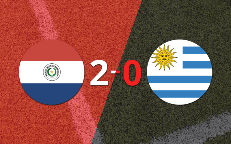 Uruguay cayó derrotada ante Paraguay por 2-0