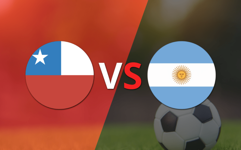¡Inició el complemento! Argentina derrota a Chile por 1-0