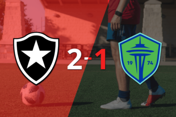 Seattle Sounders no pudo con Botafogo y cayó por 2-1