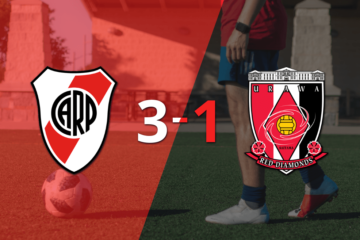 Contundente victoria de River Plate sobre Urawa