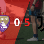Juventus triunfa 5-0 gracias a los dobletes de Francisco Conceição y Kolo Muani
