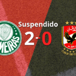 Partido suspendido entre Palmeiras y Al Ahly