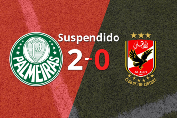 Partido suspendido entre Palmeiras y Al Ahly