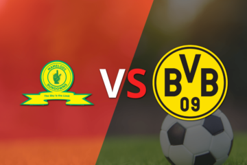 Arrancan las acciones del duelo entre Mamelodi Sundowns y Borussia Dortmund