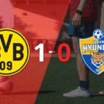 A Borussia Dortmund le alcanzó con un gol para derrotar a Ulsan Hyundai en el TQL Stadium