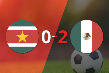 Doblete de César Montes guió el triunfo de México sobre Surinam