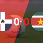 Rep. Dominicana y Surinam igualaron sin goles en el marcador