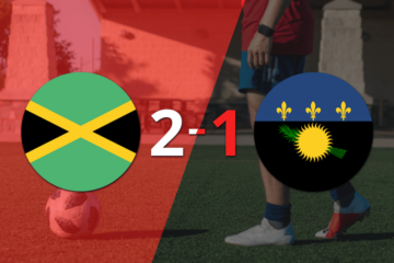 Jamaica logró dar vuelta el marcador y vencer 2-1 a Guadalupe