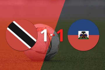 Reparto de puntos en el empate a uno entre Trinidad y Haití