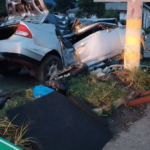 Hombre muere en accidente en San Cristóbal Totonicapán y vehículo queda destruido