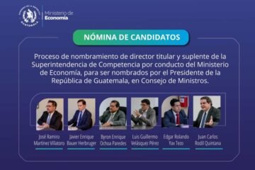 ¿Quiénes son los candidatos de las nóminas para directores de la Superintendencia de Competencia?