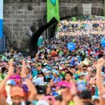 Clima húmedo y posibles lluvias acompañarán a corredores de la 21K en la capital