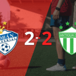 Empate agónico de Cobán Imperial ante Antigua GFC con un decisivo gol de Janderson Pereira