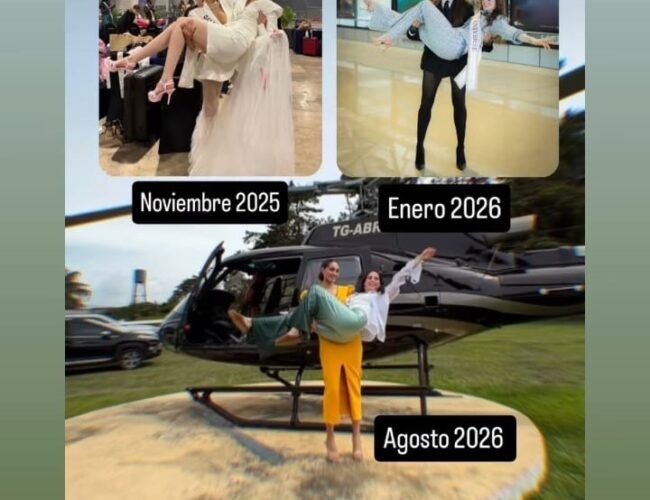 Fátima Bosch y Raschel Paz celebran su amistad y recrean su foto icónica de Miss Universo
