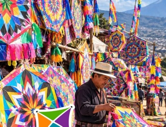 Los barriletes también se elevan en Mixco